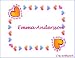 Heart Frame Gift Tag Stickers (Count 50)