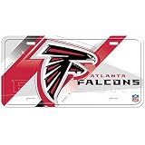 Atlanta Falcons License Plate: Aluminum Street Flair License Plate