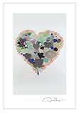Rare Pink Sea Glass & Heart Stones Postcard Prints. 10 4x6. Best Gifts, Birthday Cards, Thank You Notes & Invitations. Unique Christmas & Valentines Day Gifts for Women, Men & Kids