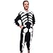 Silver Lilly Unisex Adult Plush Skeleton One Piece - Cosplay Costume