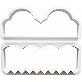 FOUR-C Fondant Frill Cutter for Cake Design Fondant Decorating Tools Color White