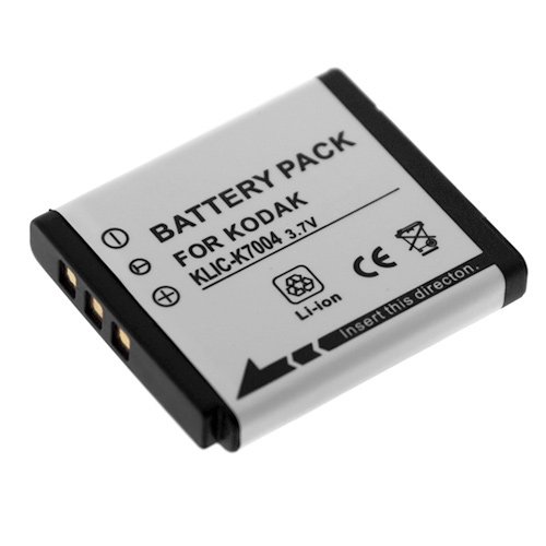 High Capacity KLIC-7004 Digital Camera Replacement Lithium-Ion Battery Compatible with Kodak KLIC-7004, Fuji NP-50, Pentax D-LI68