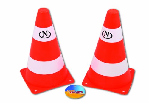 New Sports 63086 - Pylonen-Set, 4 St&uuml;ck, H&ouml;he 23 cm Preisvergleich
