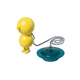 A di Alessi Mr.Suicide Bathtub Plug, Blue, (AMGI02 AZ)