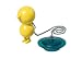 A di Alessi Mr.Suicide Bathtub Plug, Blue, (AMGI02 AZ)