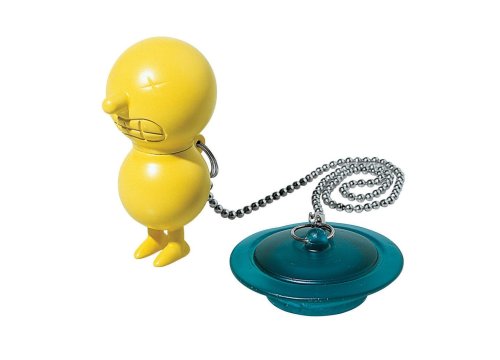 A di Alessi Mr.Suicide Bathtub Plug, Blue, (AMGI02 AZ)