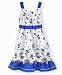 Sweet Heart Rose Girls Floral Empire-Waist Dress