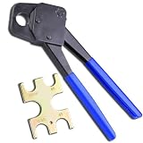 Buy 3 4 Pex Crimper Crimping Tool w  Gauge Blue by Mega Brand