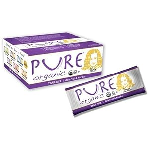Pure Bar Organic Chocolate Chip Trail Mix Living Food Bar, 1.7-Ounce Bars (Pack of 12)