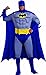 Batman: The Bold And The Brave Muscle Chest Batman Adult Plus Size, Blue, Plus Costume