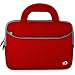 Kroo Glove Sleeve with Handle for Netbook up to 10.1-Inch (Red)