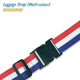 Royal Traveller Luggage Strap Red/White/Blue