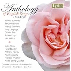 Anthology Of English Song 1530-1790
