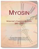 Myosin: Webster's Timeline History, 2003 - 2007