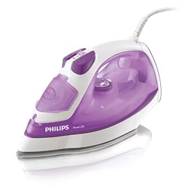Philips GC2930/02 PowerLife Steam Iron, 2200 Watt, Purple