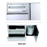 Lynx 42 Inch Convenience Center With Warming Drawer And Tank Storage