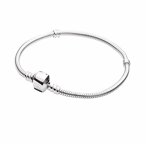 WYBeads Silver Bracelets Snake Chain Fits Pandora Beads Charms Women Jewelry New Sale