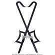 Martial Art Kung Fu Wu Shu 2 Pcs Hook Swords Set Black