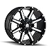 MAYHEM ARSENAL (8104) GLOSS BLACK/MACHINED FACE: 18x9 Wheel Size; 6-135/6-139.7 Lug Pattern, 106mm Bore, 18mm Offset.