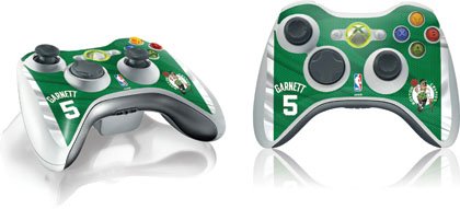 Skinit K. Garnett - Boston Celtics #5 Vinyl Skin for 1 Microsoft Xbox 360 Wireless Controller