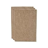 4-3/8" X 5-7/8" X 3/16" Thick Heavy Duty Felt Sheets - 3 Pcs