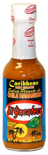 El Yucateco Caribbean Habanero Hot Sauce - 4 oz.