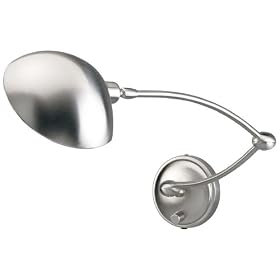 HoltkoetterHalogen Swing-Arm Wall Sconce, Satin Nickel by Holtkoetter