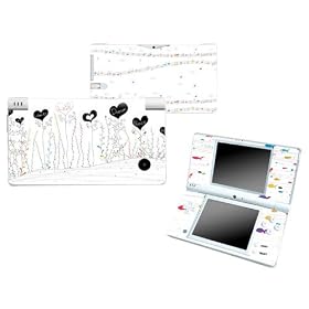Bundle Monster Nintendo Ndsi Dsi Nds Ds i Vinyl Skin Case Art Decal Cover Sticker Protector Accessories - Love Notes