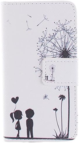 For Samsung Galaxy S5 Mini G800 Case, IVY Dandelion Graphics - Cute Fashion Magnetic Snap Wallet Card Flip Synthetic Leather TPU With Stand Cover Case For Samsung Galaxy S5 Mini G800
