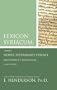 Syriac New Testament and Lexicon Syriacum