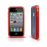 Marware SportGrip Edge Case for iPhone 4 (Red) (Fits AT&T iPhone)