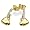 Goldmaid Damen-Ohrringe Herz 333 Gelbgold 6 Diamanten 0,03ct He O3702GG