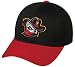 MiLB Minor League ADULT QUAD CITIES RIVER BANDITS Black/Red Hat Cap Adjustable Velcro TWILL Cardinals Affiliate