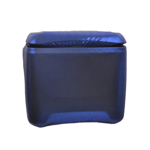 Decorative Party Cooler Cover, Small Ice Chest (2533qt.) Blue Metallic