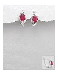 CZ Earrings In 92.5 Sterling Silver