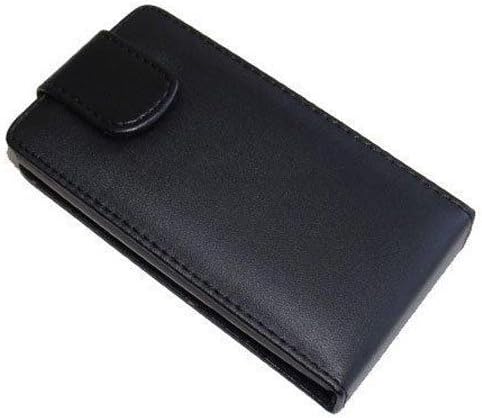 Names4u Online Black Leather Flip Case For Nokia N96