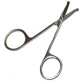 Nose, Ear & Facial Hair Scissors Stainless Steel