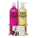 Tigi Bed Head Dumb Blonde Damaged or Chemically Treated Hair Shampoo & Conditioner Tween Deal - 2x750ml