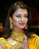 Aishwarya Rai 12x16 Color Photograph (Yellow Dress - Portrait)
