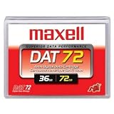 1/8 DAT 72 Cartridge, 170m, 36GB Native/72GB Compressed Capacity