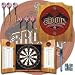 Brown University Dart Cabinet with Darts and Board