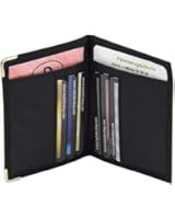 AUSWEISTASCHE KARTENETUI AUSWEISMAPPE KREDITKARTENETUI AUSWEISB&Ouml;RSE AUSWEISM&Auml;PPCHEN FAHRZEUGSCHEIN ETUI SCHWARZ