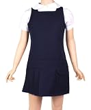 Square Neck Drop Waist Jumper by Genuine