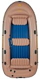 144 X 66 X 17 Excursion 5 Boat Set With Pump Aluminum Oars