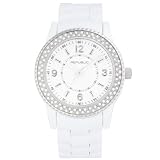 Republic Women's White Resin Strap Glitz Watch RP1088