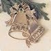 Brass Bells 1991 Miniature Hallmark Ornament QXM5977