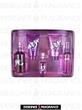 CURVE CRUSH by Liz Claiborne - 3.4 OZ EDT SPR, 0.5 OZ PERFUME PURSE SPR, 2.5 OZ BODY LOTION, 2.5 OZ SHOWER GEL, 1.7 OZ BODY MIST - GIFT SET