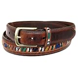Columbia Men's 32mm Oil Tan Guatemalan Belt