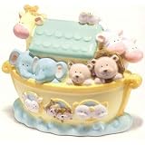 Noah's Ark Ceramic Piggy Bank by