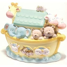 Noah's Ark Ceramic Piggy Bank